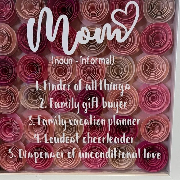 Mom Rose Shadow Box Frame - Picture 3 of 5